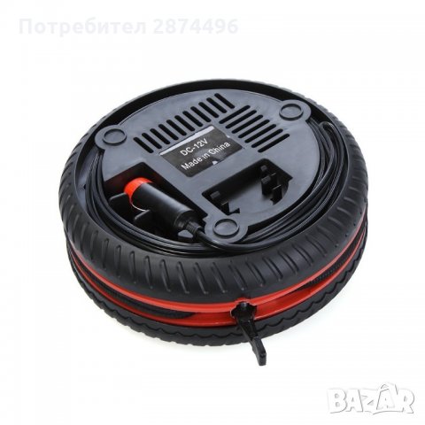 0738 Авто компресор-форма на гума на 12V, снимка 3 - Аксесоари и консумативи - 34580266