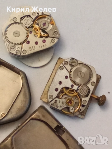 Механизми с циферблат от стари ръчни часовници 51430, снимка 4 - Дамски - 52299837
