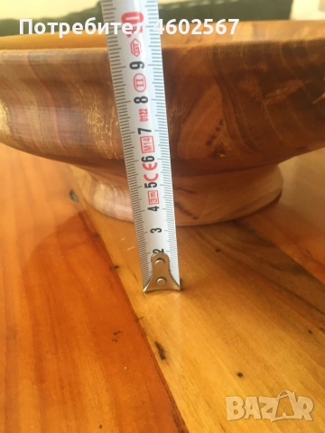 Дървени купи, от естествено дърво. , снимка 3 - Декорация за дома - 52168262