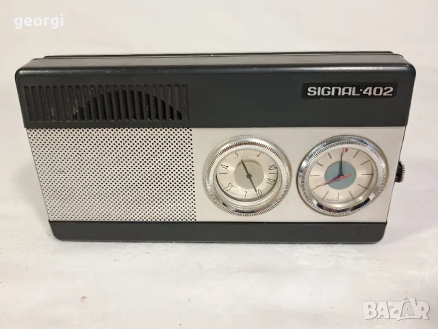 старо съветско радио транзистор Signal tento 402 , снимка 7 - Колекции - 47959633