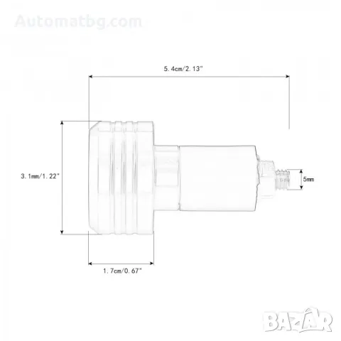 Краш тапи за мотор Automat, Универсални,  Черен, снимка 3 - Аксесоари и консумативи - 49484748