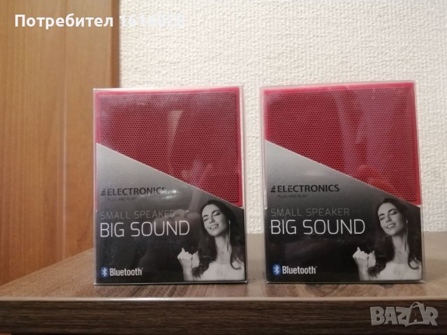 Нови мини червени BLUETOOTH тонколонки., снимка 6 - Bluetooth тонколони - 43159198