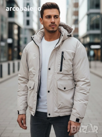 Мъжко зимно яке с качулка, 2цвята , снимка 10 - Якета - 52924040