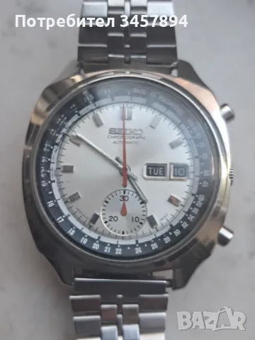 Рядък  часовник Seiko Pulsations chronograph 6139-6012 , снимка 3 - Мъжки - 49544818