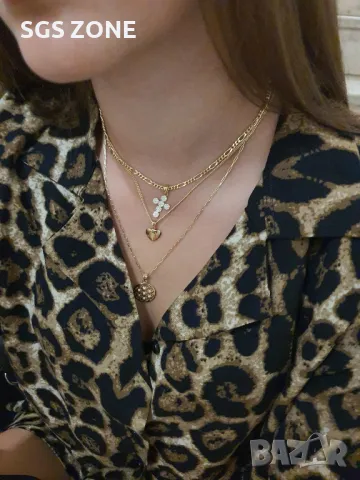 Златна Верижка Cartier, снимка 2 - Колиета, медальони, синджири - 49764058