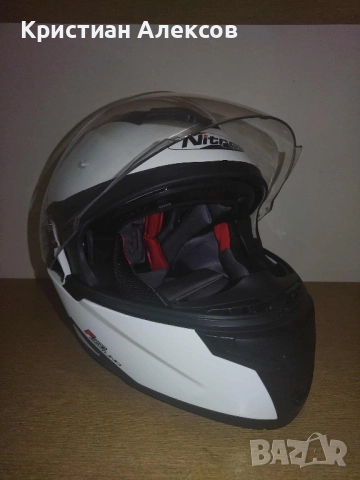 Каска Nitro F390 Uno White , снимка 7 - Аксесоари и консумативи - 52344554