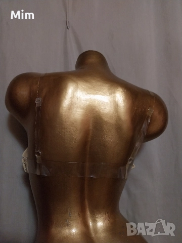 80 С Сутиен в цвят телесен със силиконов гръб, снимка 2 - Бельо - 51899131