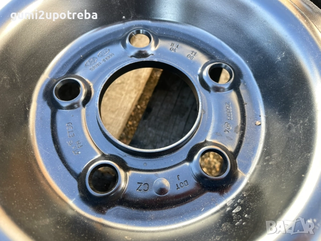 15 резервна джанта патерица 5х114,3 Kia Ceed Hyundai I20 I30 125/80/15, снимка 5 - Гуми и джанти - 52618387