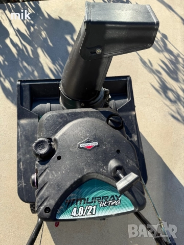 Бензинов снегорин, снимка 5 - Градинска техника - 52990021