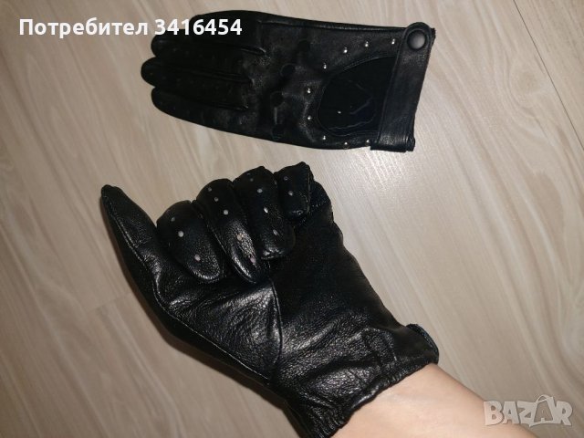 Дамски кожени ръкавици, снимка 1 - Други - 37664905