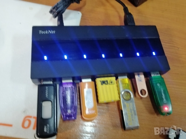 7 портов USB 3.0 HUB, снимка 7 - Друга електроника - 52164091