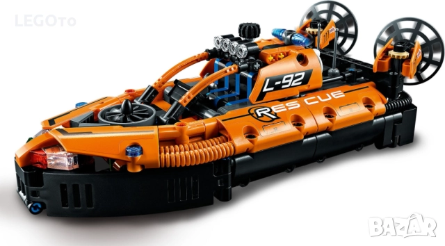 ЛЕГО 42120 Техник – Спасителен кораб на въздушна възглавница LEGO 42120 TECHNIC – Rescue Hovercraft 