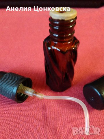Старо шишенце за парфюм с пулверизатор, снимка 4 - Антикварни и старинни предмети - 28166198
