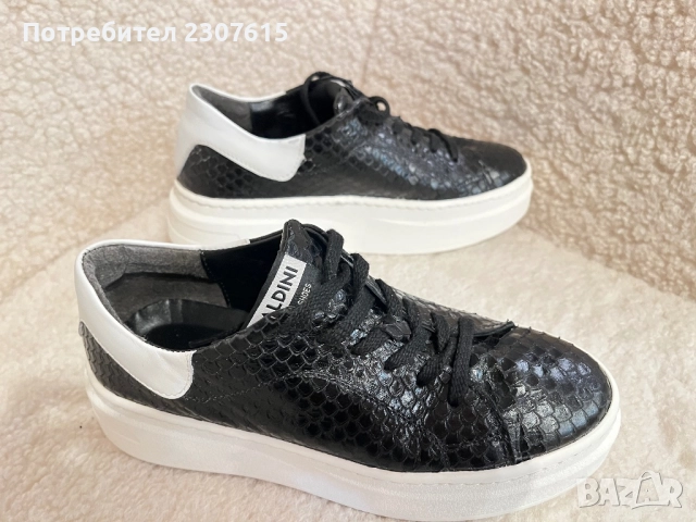 Дамски кецове от естествена кожа Galdini, снимка 2 - Кецове - 52354401