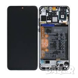 LCD Дисплей за Huawei P30 Lite (2019) / MAR-LX1A / 02352RPW / Тъч скрийн / Рамка / Батерия / Черен /