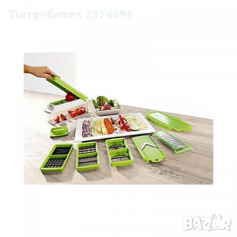 0728 Революционно кухненско ренде - Nicer Dicer Plus, снимка 4 - Аксесоари за кухня - 34585683