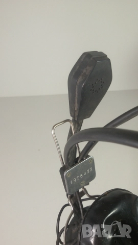 Ретро слушалки с микрофон от СССР 4-pin DIN/УС-1 конектор, снимка 7 - Слушалки и портативни колонки - 52058854