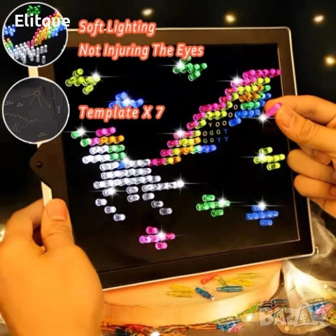 Креативен детски 3D светещ пъзел, 180 части, снимка 3 - Игри и пъзели - 52896605