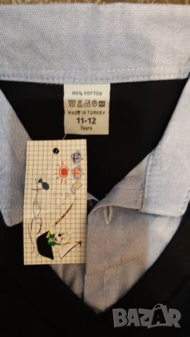 Нова блуза за момче с дълъг ръкав -10-11 год , 140 - 146 см., снимка 3 - Детски Блузи и туники - 27594785
