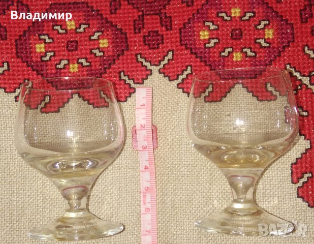 Мини стъклени чашки за алкохол, снимка 3 - Чаши - 28909339