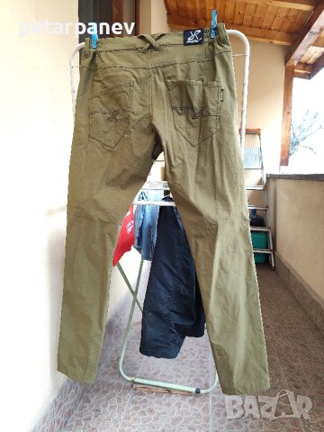 Revolutionrace Adrenaline Outdoor Jeans Men Dark Olive - М размер, снимка 6 - Панталони - 36066012