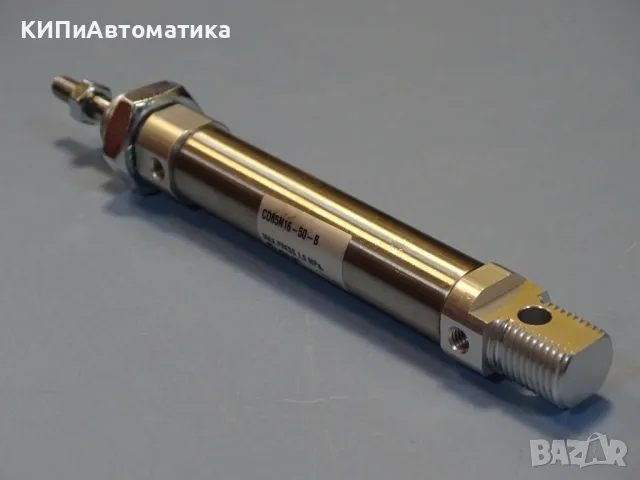 Пневматичен цилиндър SMC CD85N16-50-B standards-based cylinder, снимка 2 - Резервни части за машини - 47673773