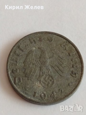 Стара рядка РАЙХ МОНЕТА 1942 ГОДИНА ЗА КОЛЕКЦИЯ ДЕКОРАЦИЯ - 8159, снимка 6 - Нумизматика и бонистика - 32726626