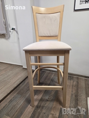 2 бр. бар столови от МАСИВ, снимка 2 - Други стоки за дома - 52714457