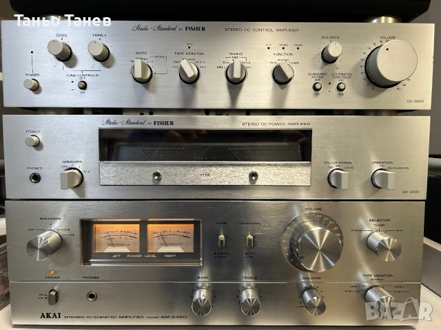 Fisher BA-3000 Fisher CC-3000, снимка 5 - Ресийвъри, усилватели, смесителни пултове - 52531324