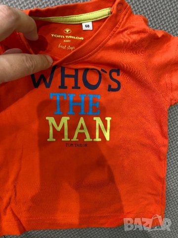 TOM TAILOR нов комплект 3-6м/68 размер, снимка 2 - Комплекти за бебе - 28139233