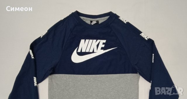 Nike NSW Sweatshirt оригинално горнище XS Найк памук спорт блуза, снимка 2 - Спортни дрехи, екипи - 40632702