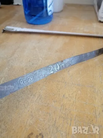 Ретро, българска строителна рукетка 20 метра. , снимка 7 - Антикварни и старинни предмети - 47654170