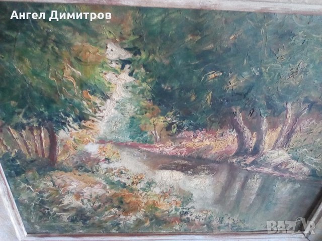 Стара маслена картина в Картини в гр. София - ID28747637 — Bazar.bg