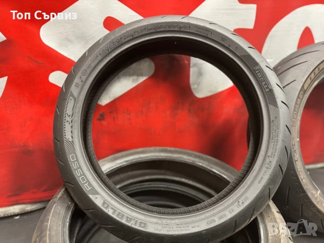 120 70 17/180 55 17, Мото гуми, Pirelli DiabloRosso2/3, снимка 4 - Гуми и джанти - 50822032