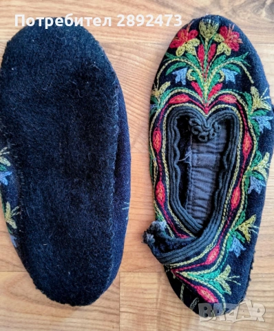 Ръчно плетени вълнени терлици, снимка 11 - Други - 40376954