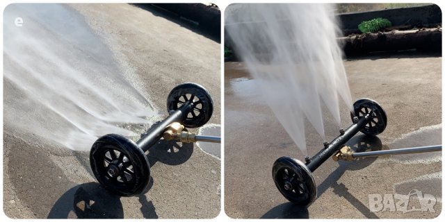 Струйник за миене на шасито на автомобили и площадки 2в1 за всички водоструйки, снимка 6 - Други инструменти - 43483551