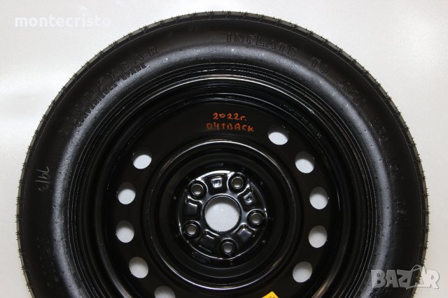 Резервна гума патерица Subaru Outback BT BS (2014-2024г.) 5x114.3 / 56.1 / 17 цола, снимка 3 - Гуми и джанти - 43900975