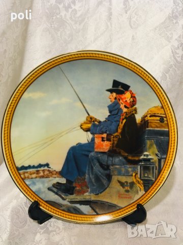 колекционерска порцеланова чиния за стена , снимка 2 - Декорация за дома - 39719725