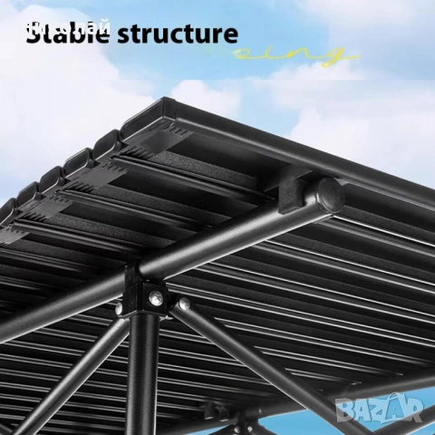 Сгъваема алуминиева маса за къмпинг, градина и пътуване, снимка 9 - Къмпинг мебели - 53301756