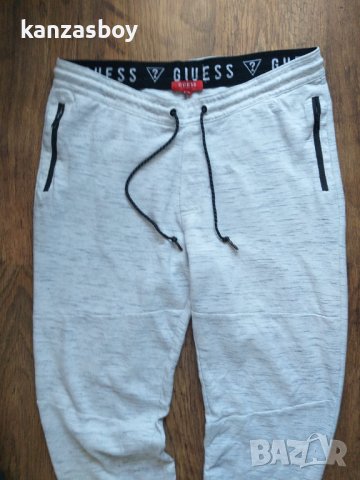 Guess regular fit heather jogges - страхотно мъжко долнище, снимка 2 - Спортни дрехи, екипи - 43931163