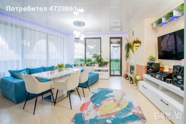 Стилно обзаведен апартамент с две спални в кв. Симеоново