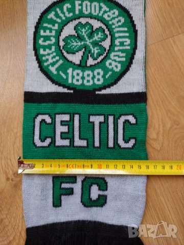 Celtic - футболен шал на Селтик, снимка 3 - Шалове - 43821624