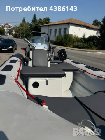 Продавам надуваема лодка рип Zodiac, снимка 4 - Воден транспорт - 51143208