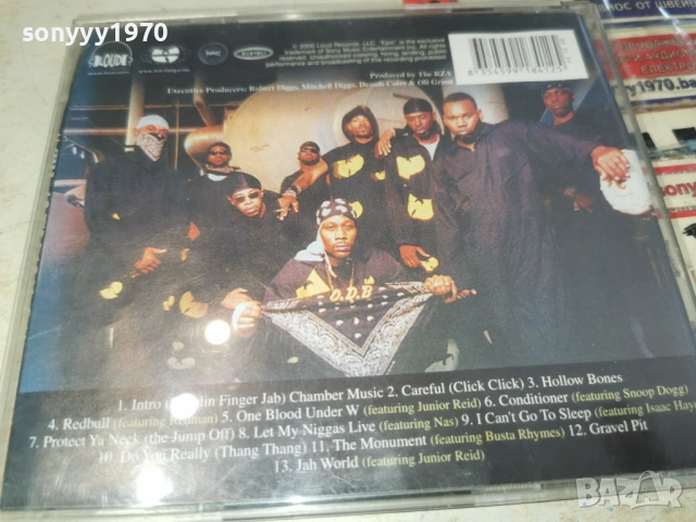 WU-TANG CLAN CD 1002261214, снимка 9 - CD дискове - 53425692