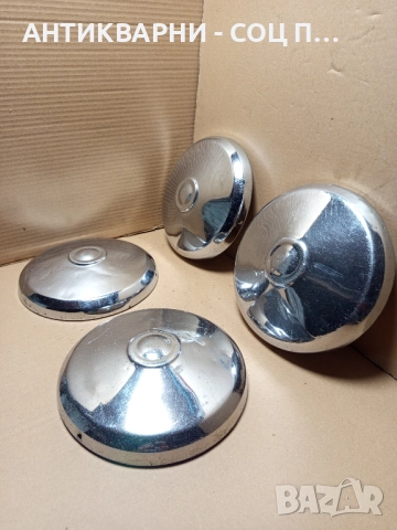 Комплект Стари Тасове За Ретро Автомобили Москвич. , снимка 2 - Антикварни и старинни предмети - 52202927