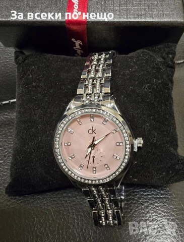 Calvin Klein Дамски Ръчен Сребрист Часовник В Кутия Код VL-139