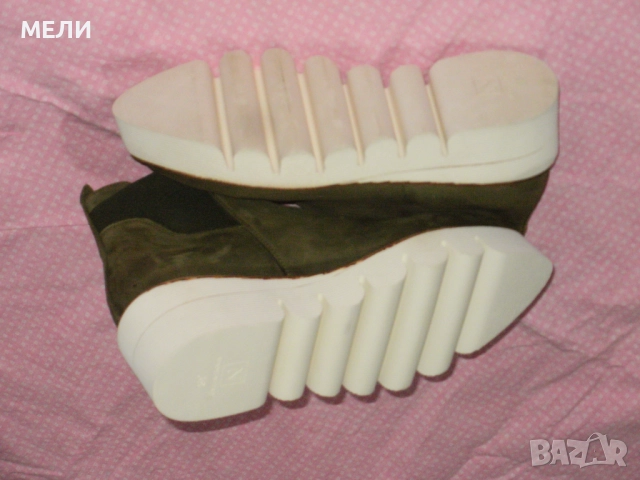 NUDE нови дамски боти естествена кожа 38, снимка 8 - Дамски боти - 51839255