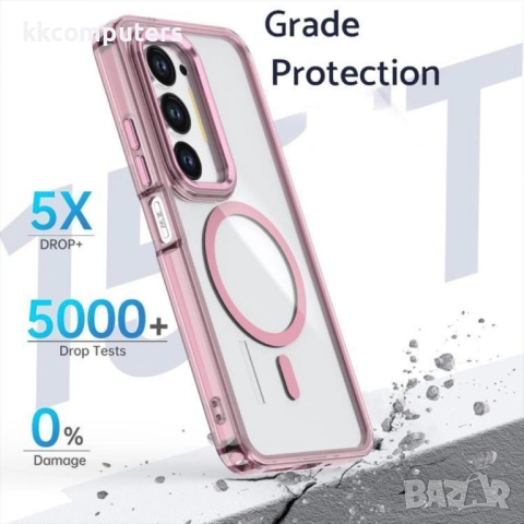 Защитен калъф с Протектор за Xiaomi Redmi 15 5G/ 4G | Удароустойчив TPU + Акрил, MagSafe |5 цвята, снимка 7 - Калъфи, кейсове - 51997154