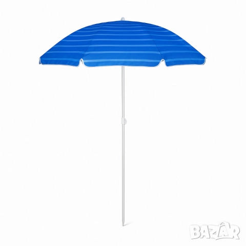 Плажен чадър Muhler U5016 – 130x180 см, с метална конструкция и устойчив TNT плат, снимка 5 - Други стоки за дома - 52105971