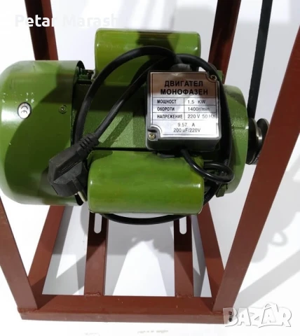 Електрическа Месомелачка Алуминиева 32 номер с електромотор, снимка 4 - Селскостопанска техника - 50546448